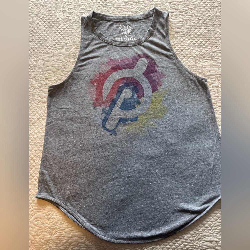 Peloton x Chaser Collab - Watercolor Tank size XL